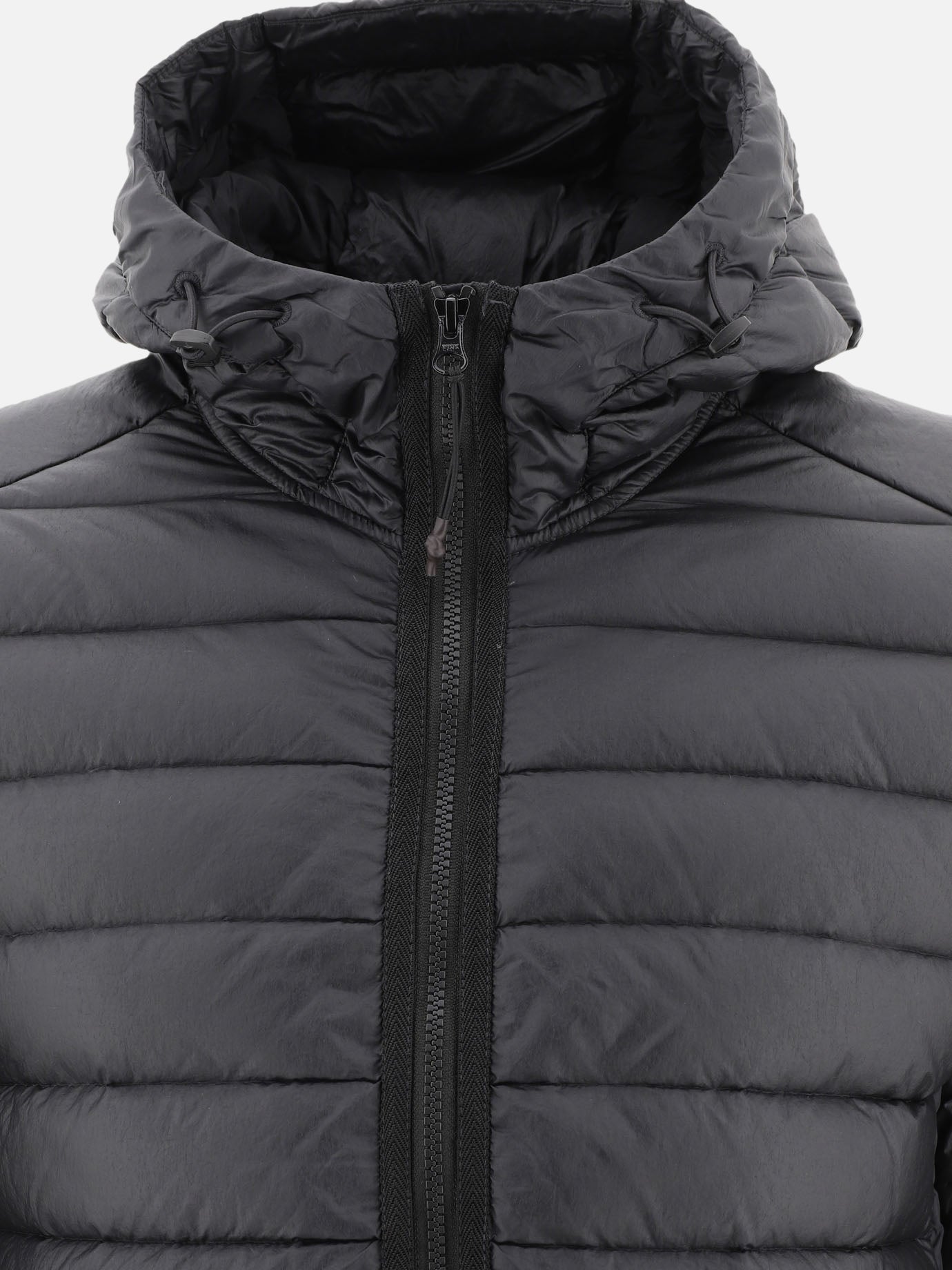 Down jackets Solid colour  Black - Stone Island Men | PDP | VIETTI Online Store | thumbnail_3