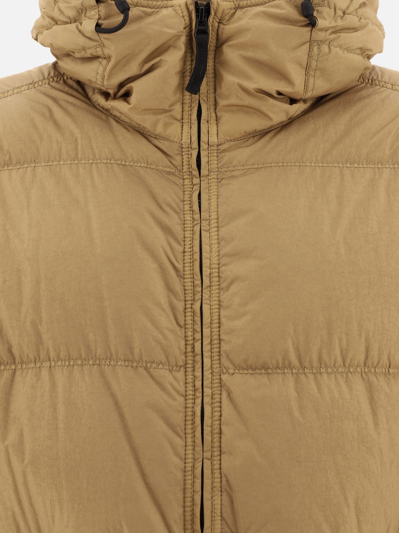 Down jackets Solid colour  Brown - Stone Island Men | PDP | VIETTI Online Store | thumbnail_3