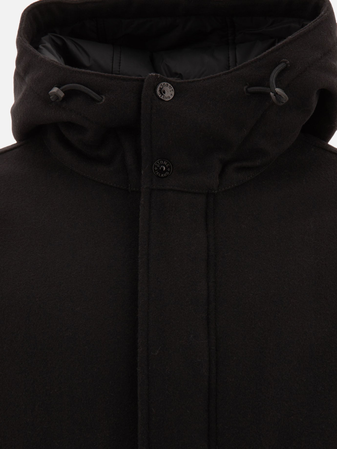 Technical jackets Solid colour  Black - Stone Island Men | PDP | VIETTI Online Store | thumbnail_3