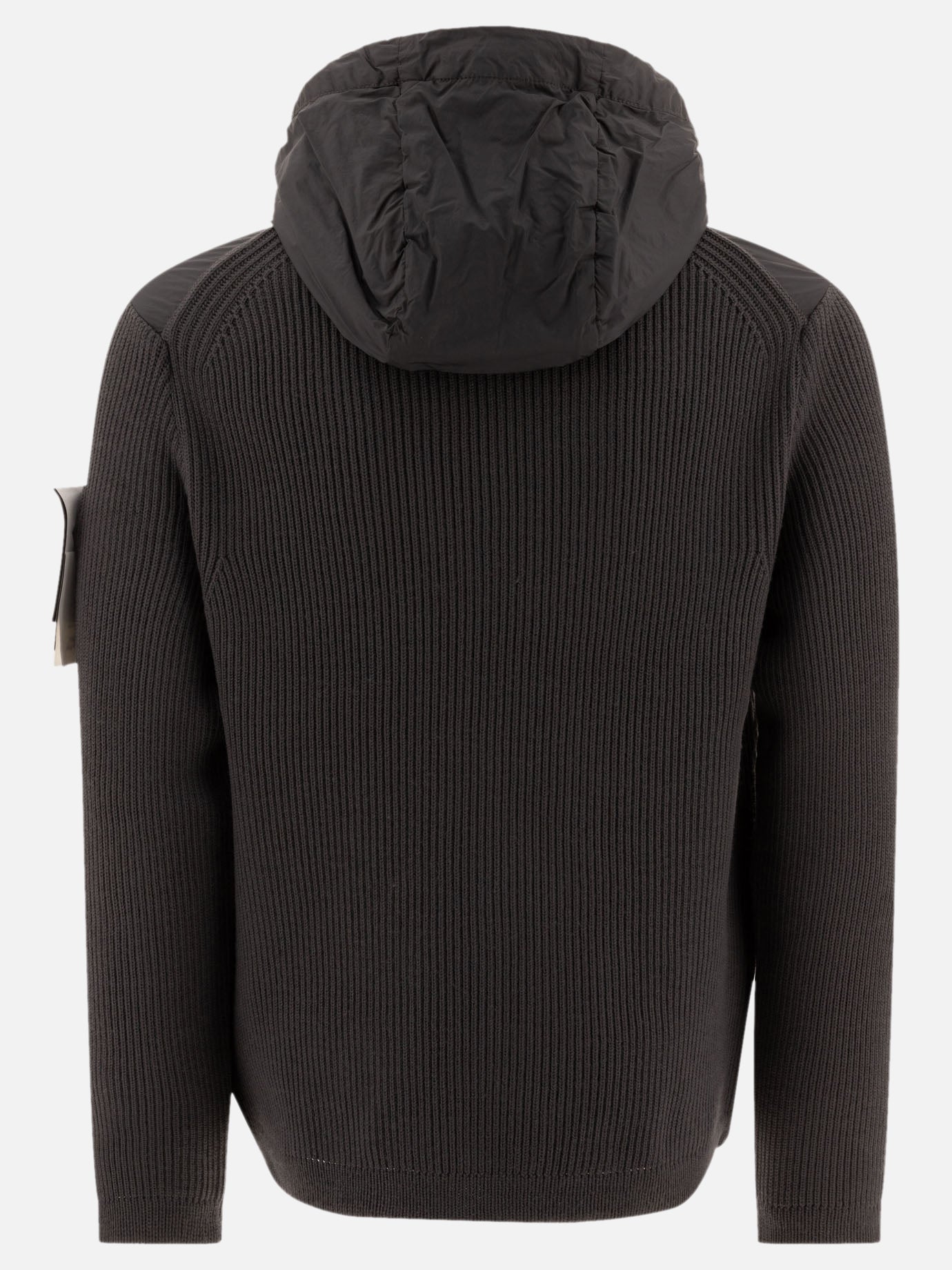 Quilted & Utility Jackets Solid colour  Grey - Stone Island Men | PDP | VIETTI Online Store | thumbnail_2