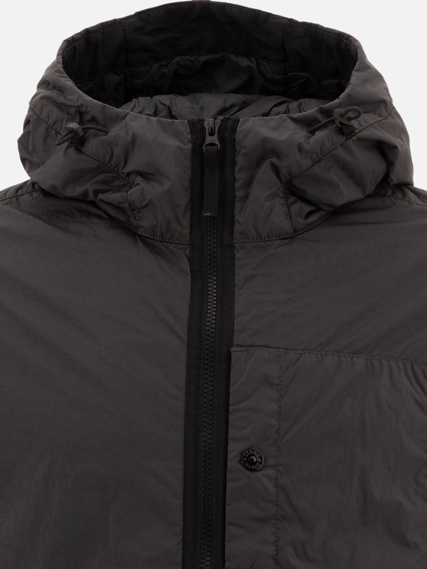 Quilted & Utility Jackets Solid colour  Grey - Stone Island Men | PDP | VIETTI Online Store | thumbnail_3