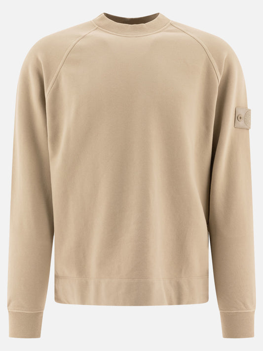 Stone Island “Ghost” sweatshirt Beige