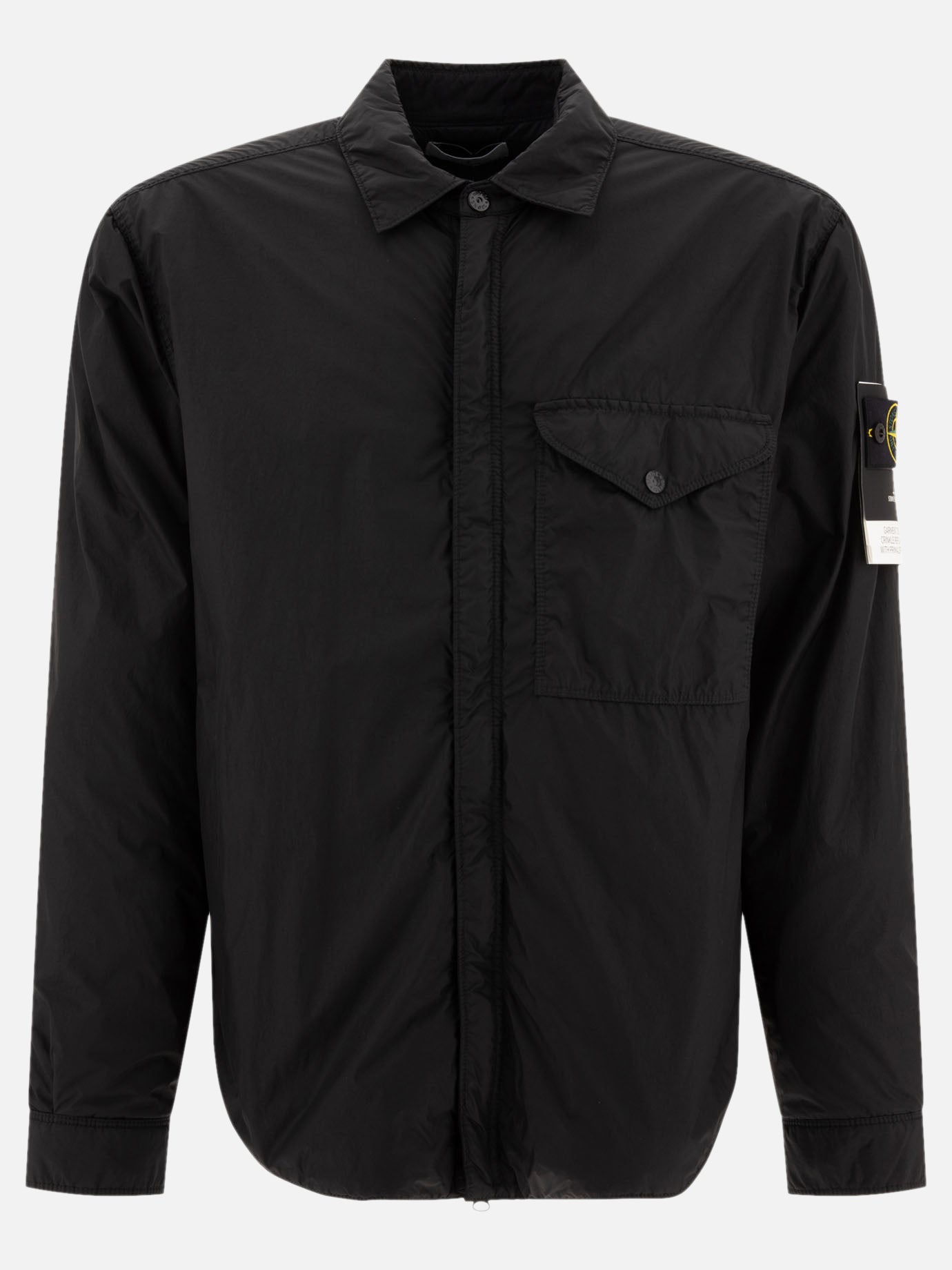 Overshirt jackets Solid colour  Black - Stone Island Men | PDP | VIETTI Online Store | Zoom-Modal
