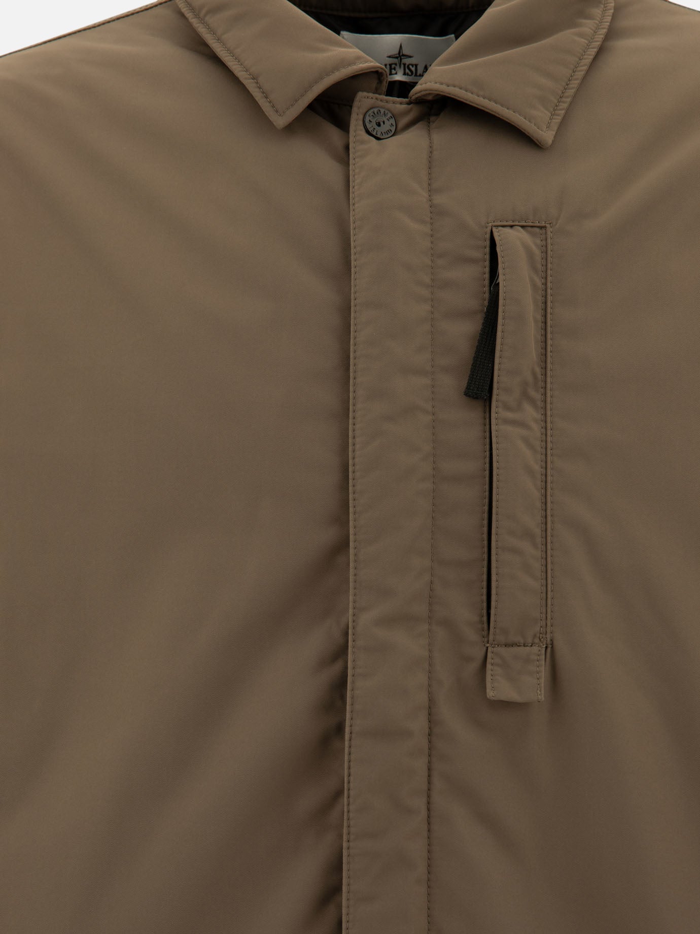 Quilted & Utility Jackets Solid colour  Brown - Stone Island Men | PDP | VIETTI Online Store | Zoom-Modal_3
