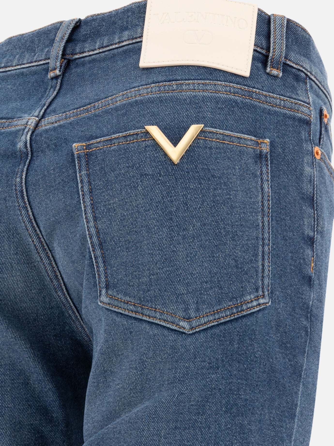 Valentino Straight-leg jeans Blue