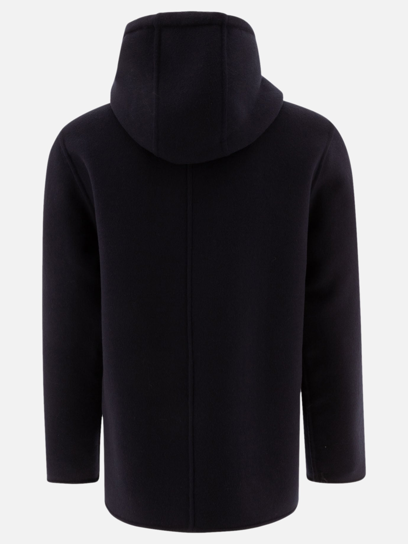 Valentino Reversible hoodie-style coat Blue