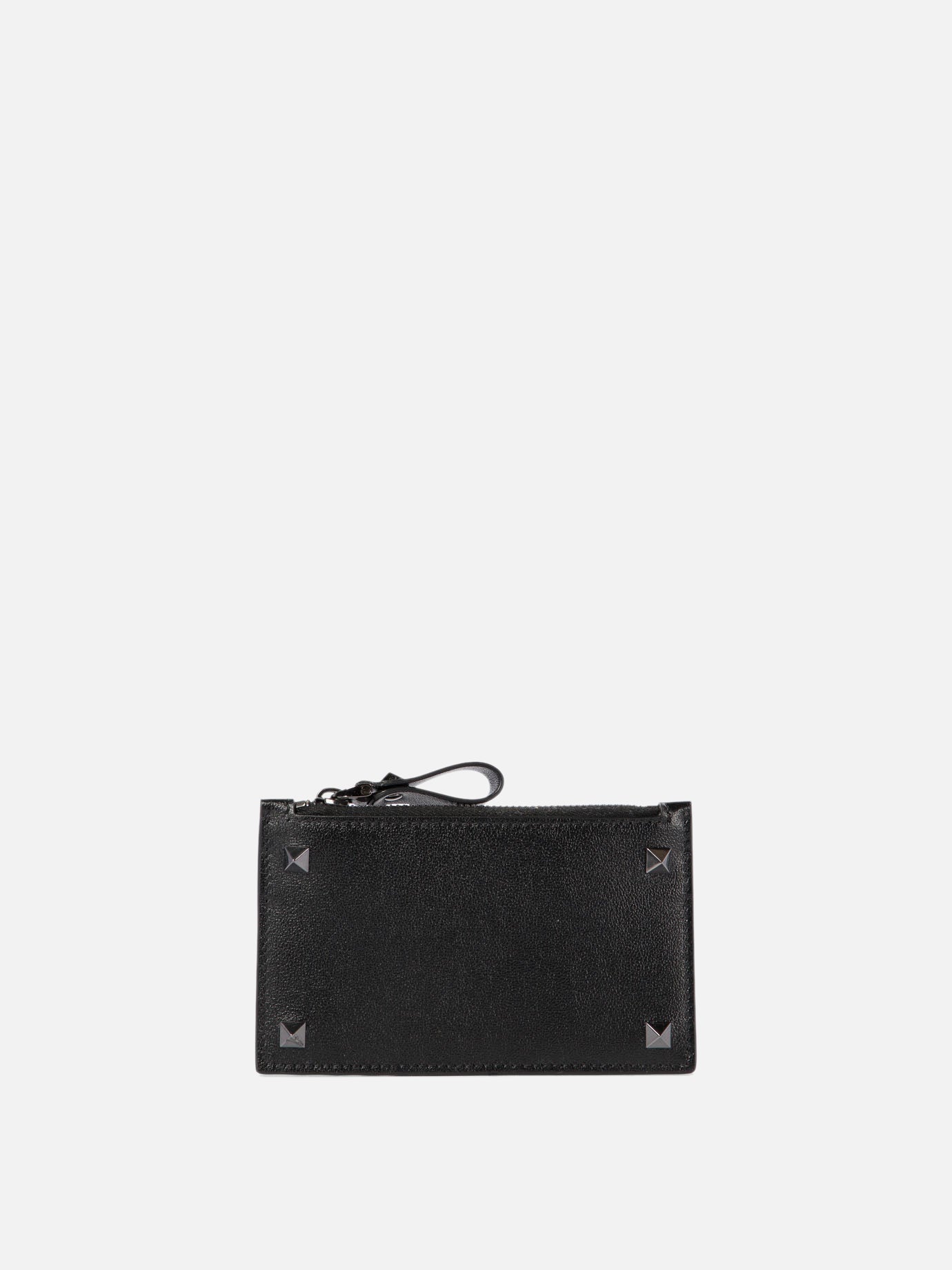 Valentino Garavani "Rockstud" card holder Black