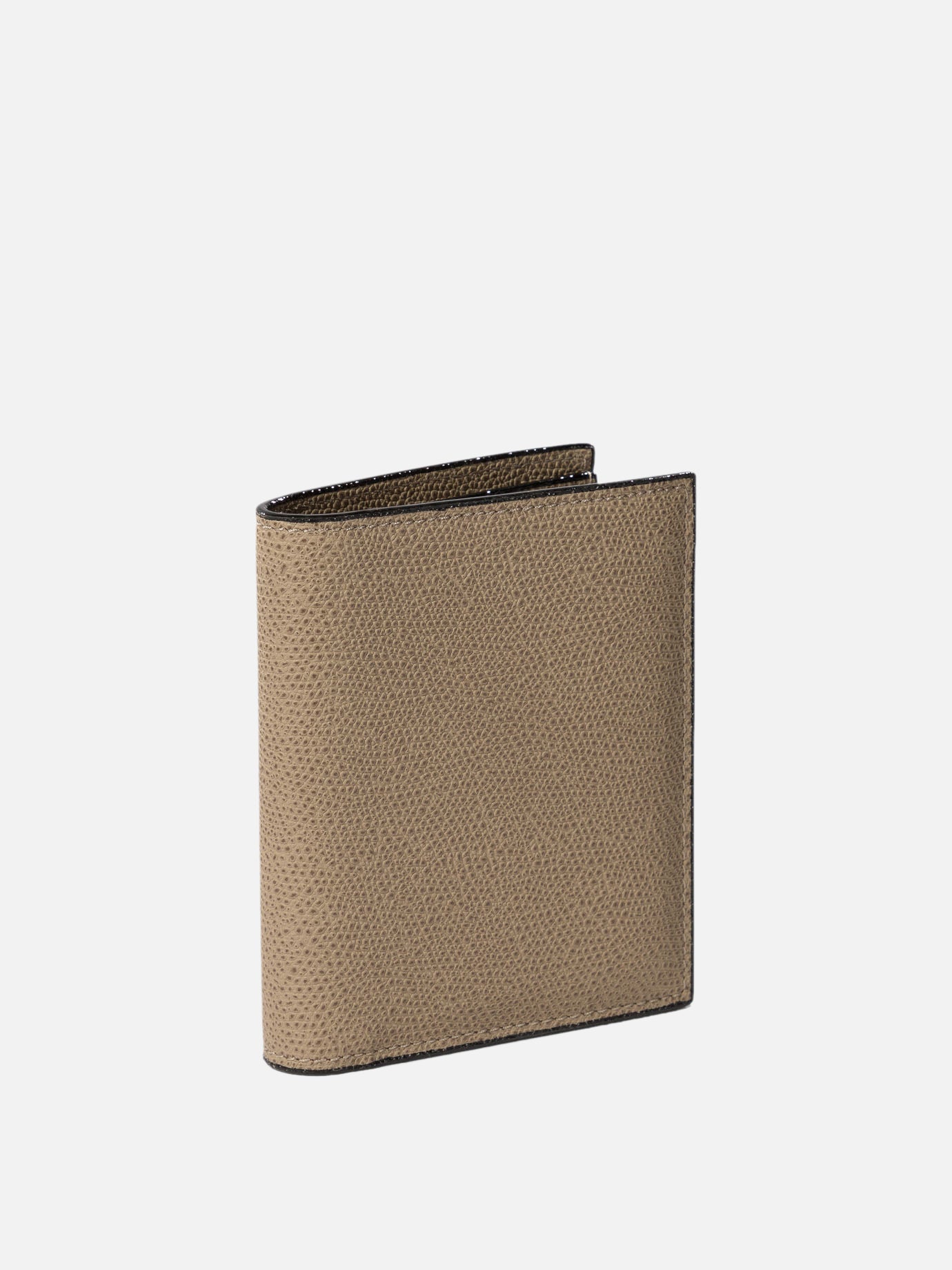 Valextra "3 CC" compact wallet Beige