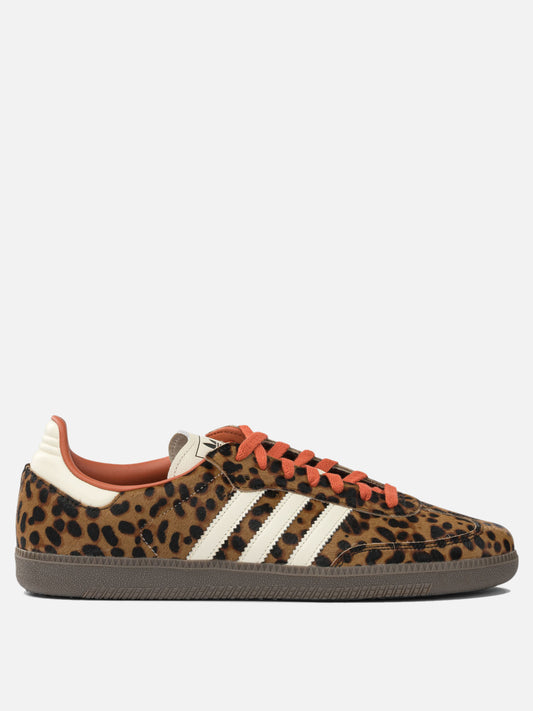 Low top sneakers 100% horse leather - 100% rubber  Brown - Adidas Originals Men | PDP | VIETTI Online Store 
