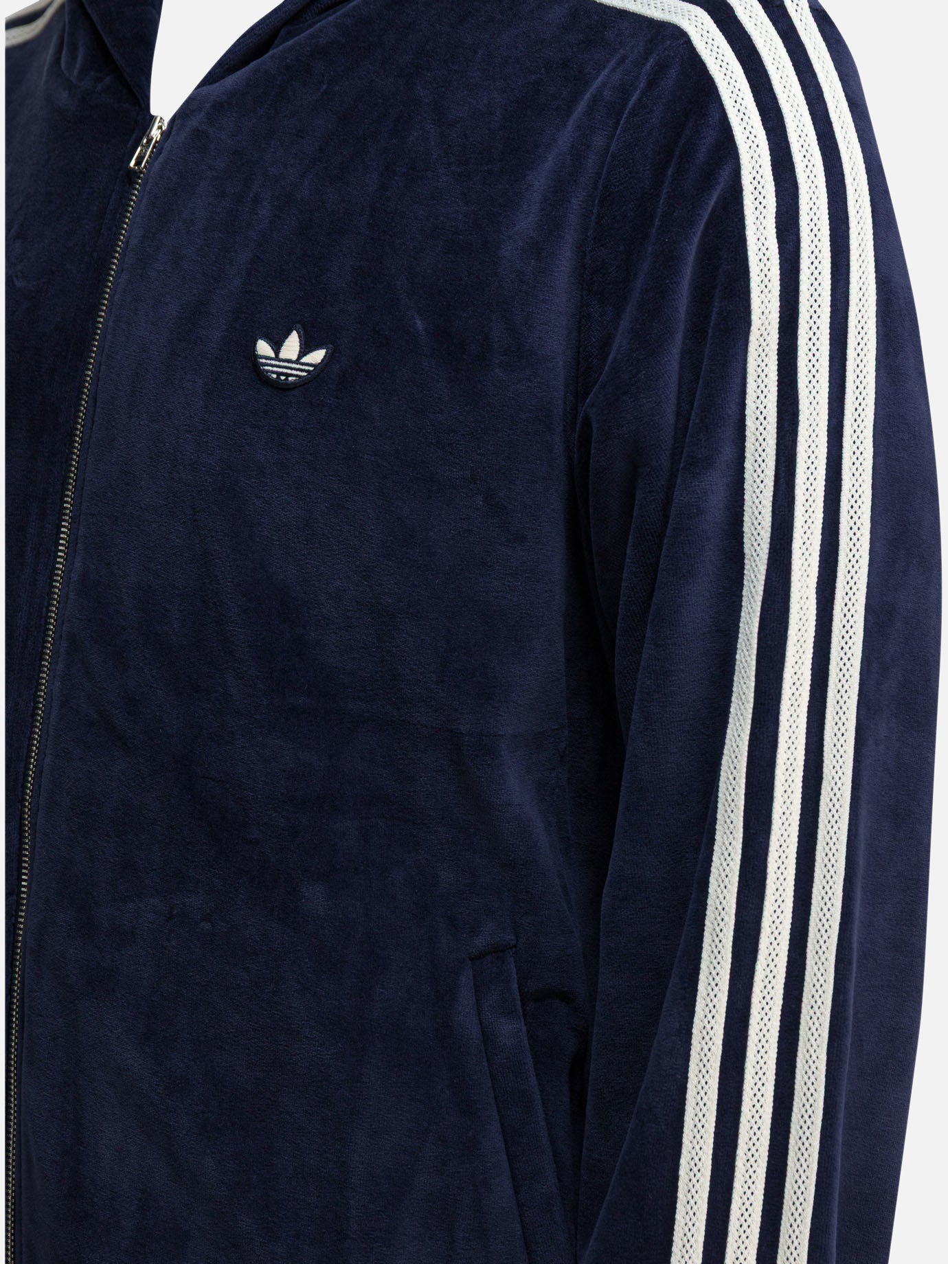 Full zip sweatshirts Logo  Blue - Adidas Originals Men | PDP | VIETTI Online Store | Zoom-Modal_4
