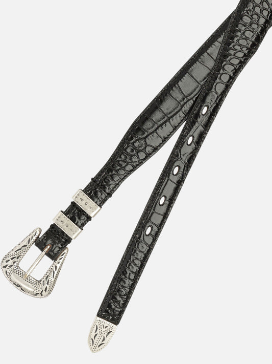 Leather belts 100% leather  Black - Adriano Meneghetti Women | PLP | VIETTI Online Store | 2
