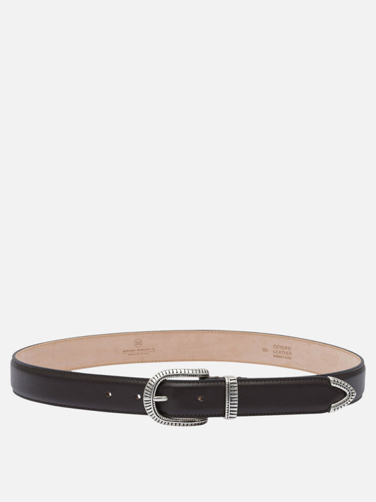 Leather belts 100% leather  Brown - Adriano Meneghetti Men | PLP | VIETTI Online Store 
