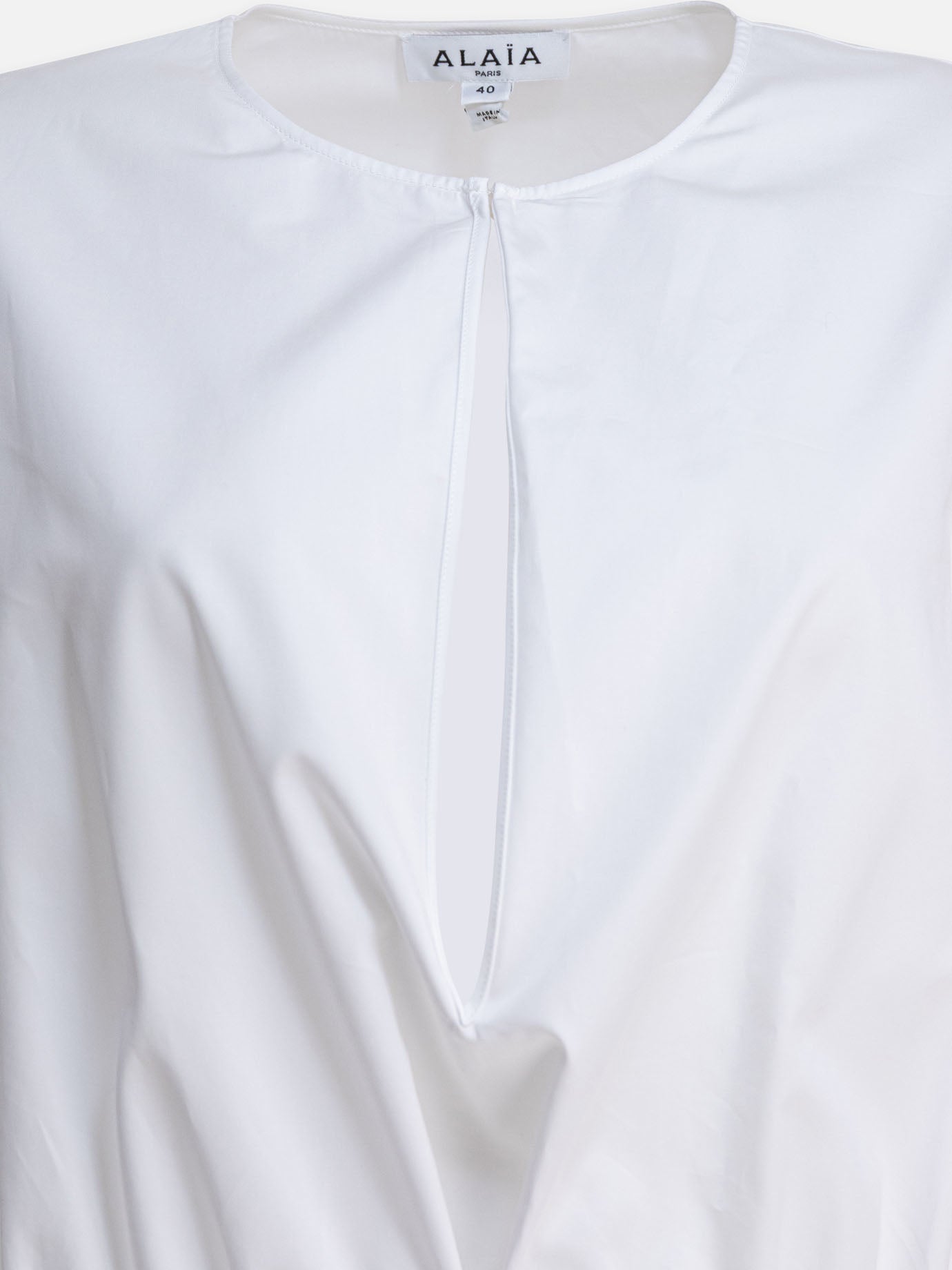 Mini dresses Solid colour  White - Alaïa Women | PDP | VIETTI Online Store | Zoom-Modal_3
