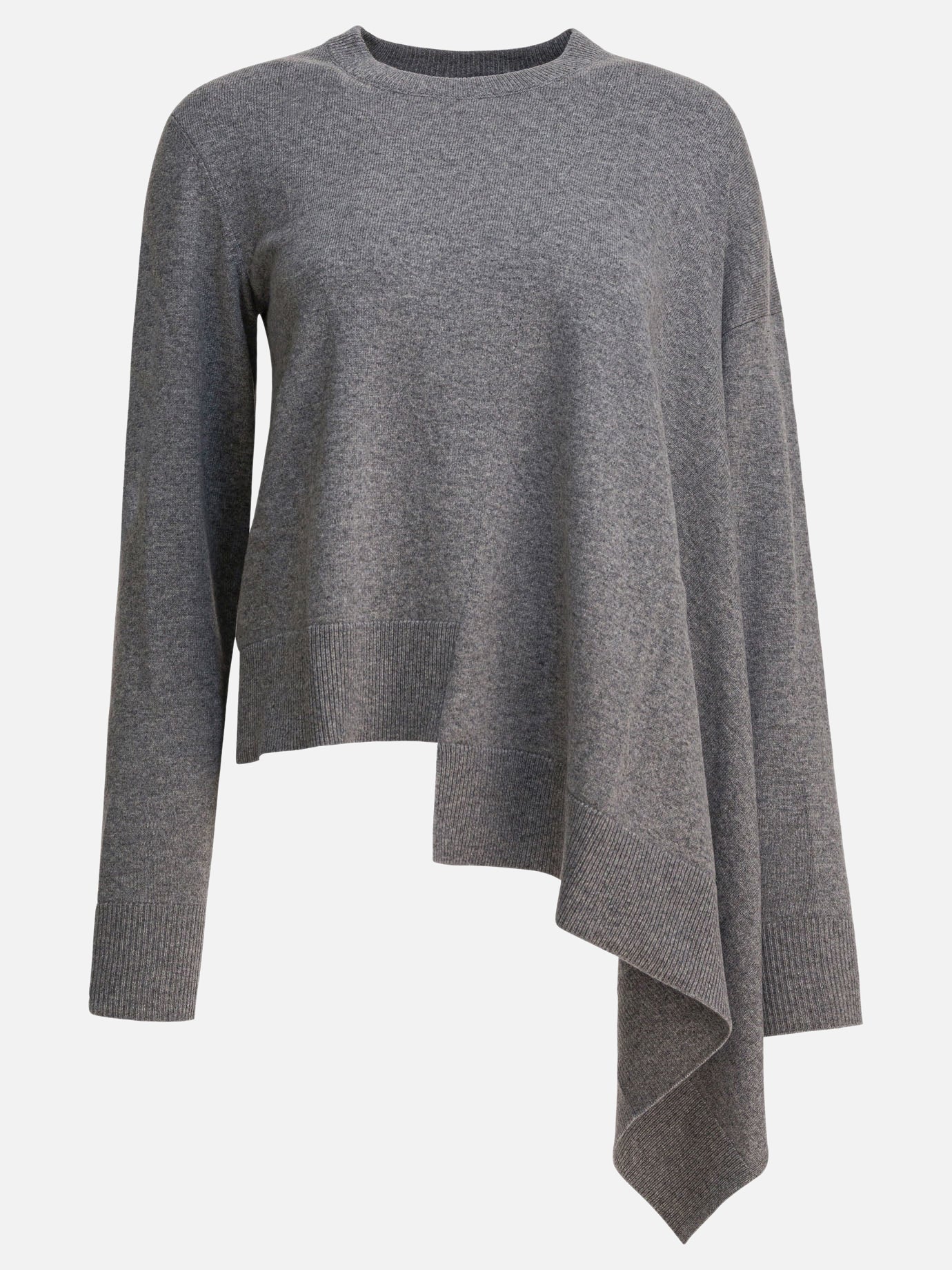 Crewneck sweaters Tinta unita  Grey - Alexander McQueen Women | PDP | VIETTI Online Store | Zoom-Modal
