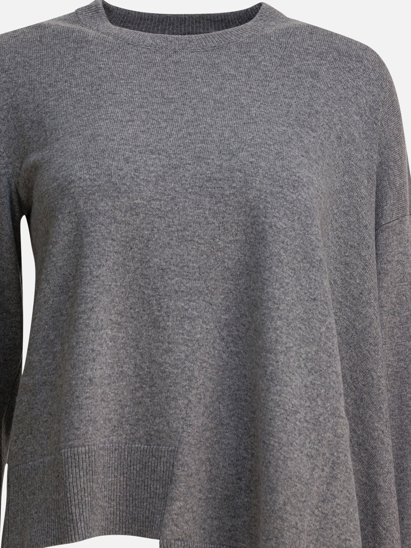 Crewneck sweaters Tinta unita  Grey - Alexander McQueen Women | PDP | VIETTI Online Store | Zoom-Modal_3
