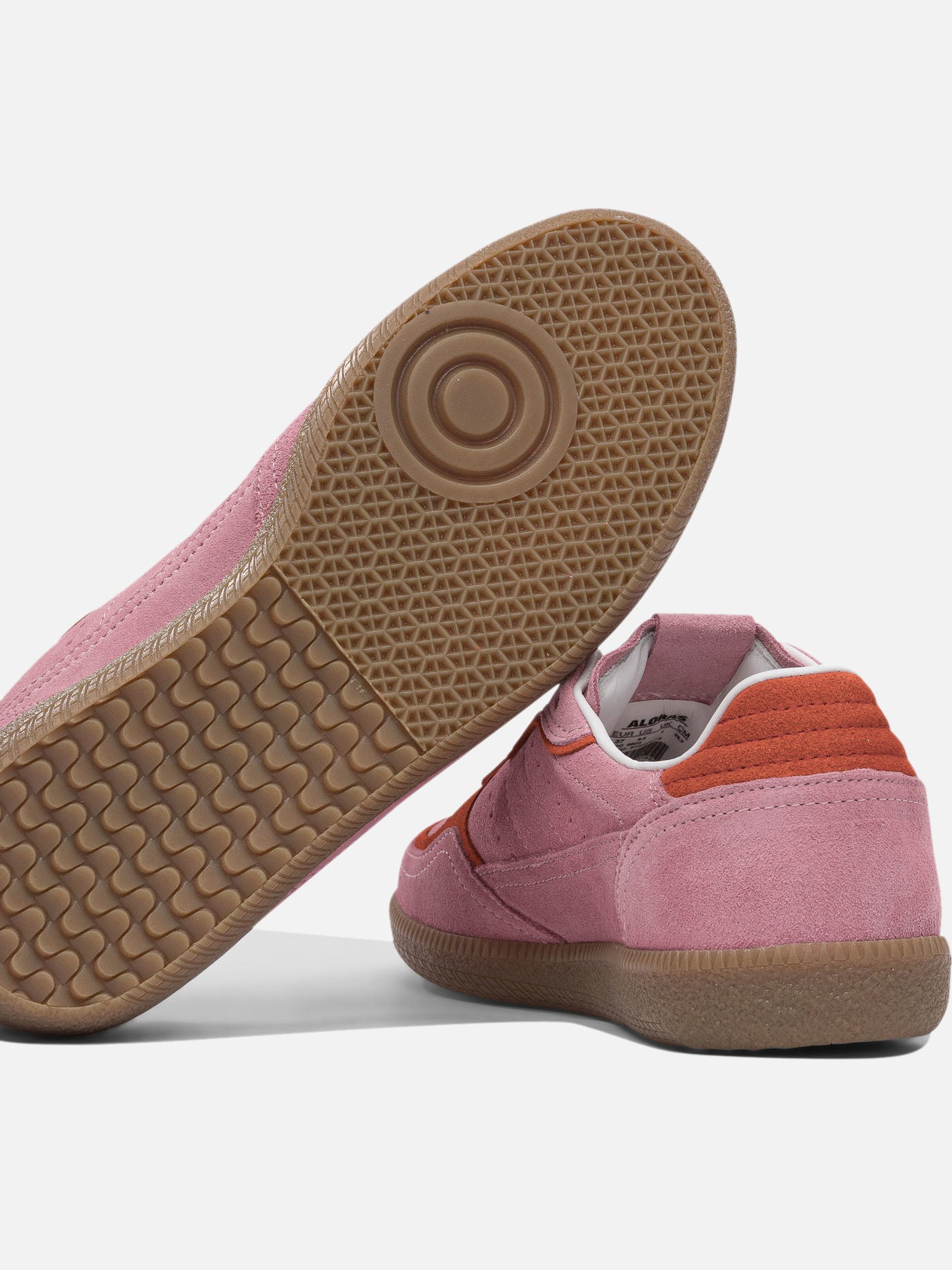 Low top sneakers 100% cow suede - 100% rubber  Pink - Alohas Women | PDP | VIETTI Online Store | Zoom-Modal_5
