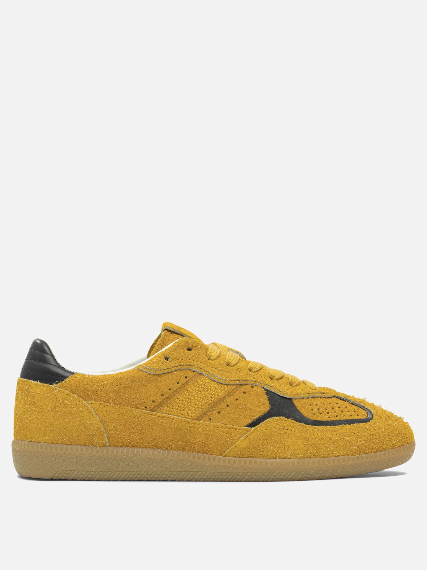 Low top sneakers 100% cow leather - 100% rubber  Yellow - Alohas Men | PDP | VIETTI Online Store | thumbnail