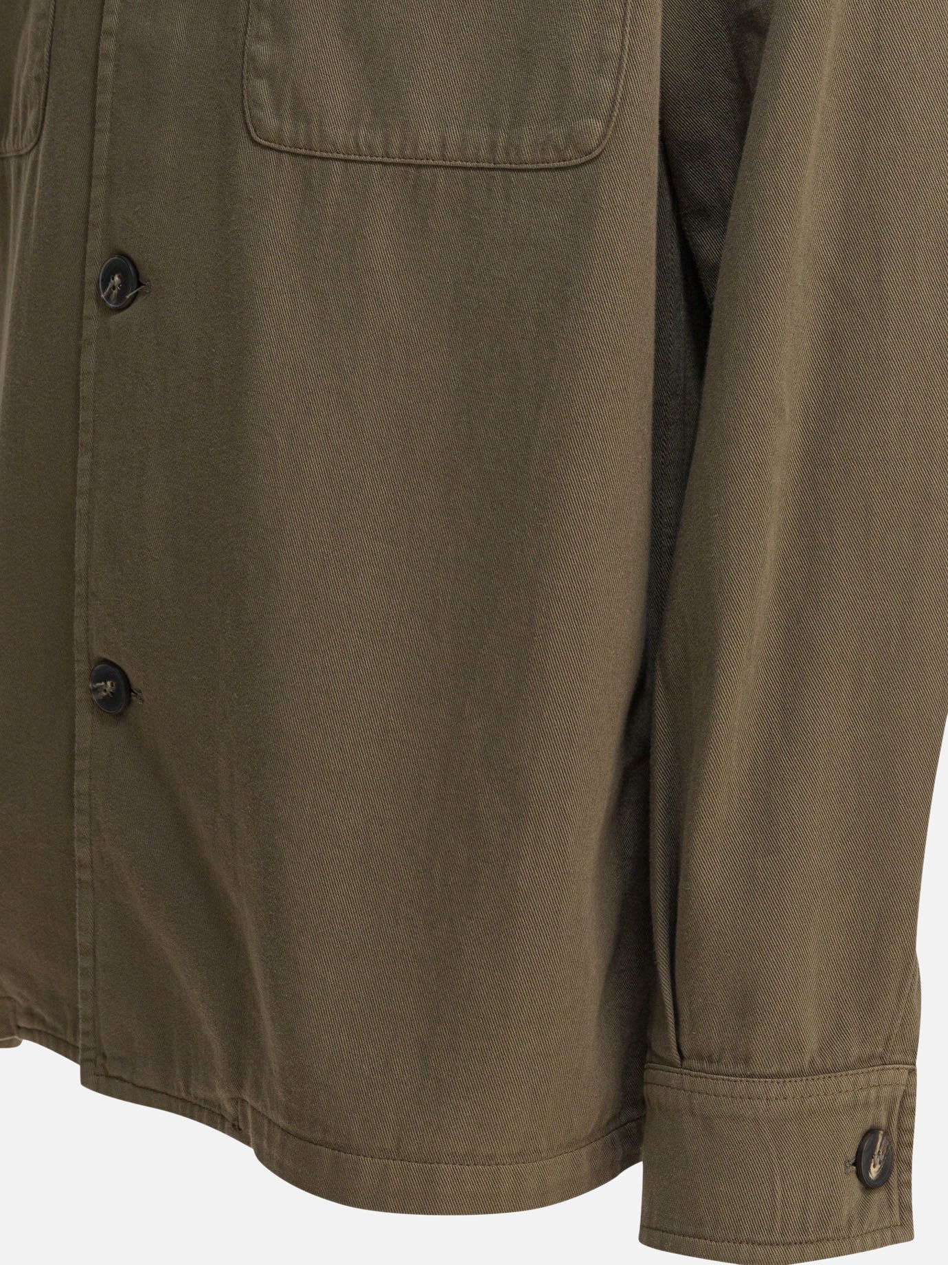 Overshirt jackets Solid colour  Green - Altum Men | PDP | VIETTI Online Store | thumbnail_4