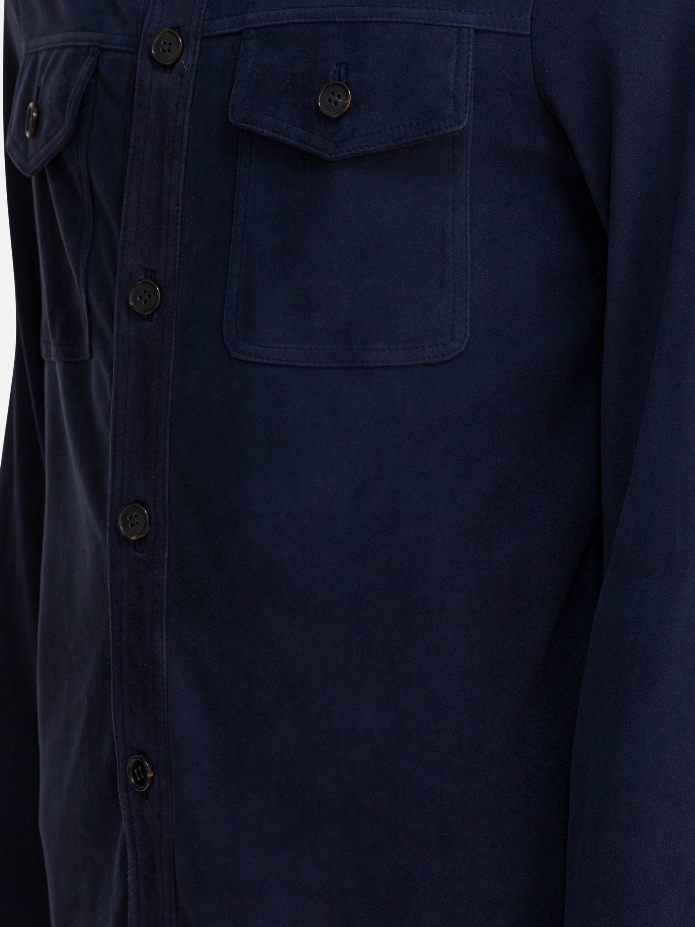 Overshirt jackets Solid colour  Blue - Altum Men | PDP | VIETTI Online Store | thumbnail_4