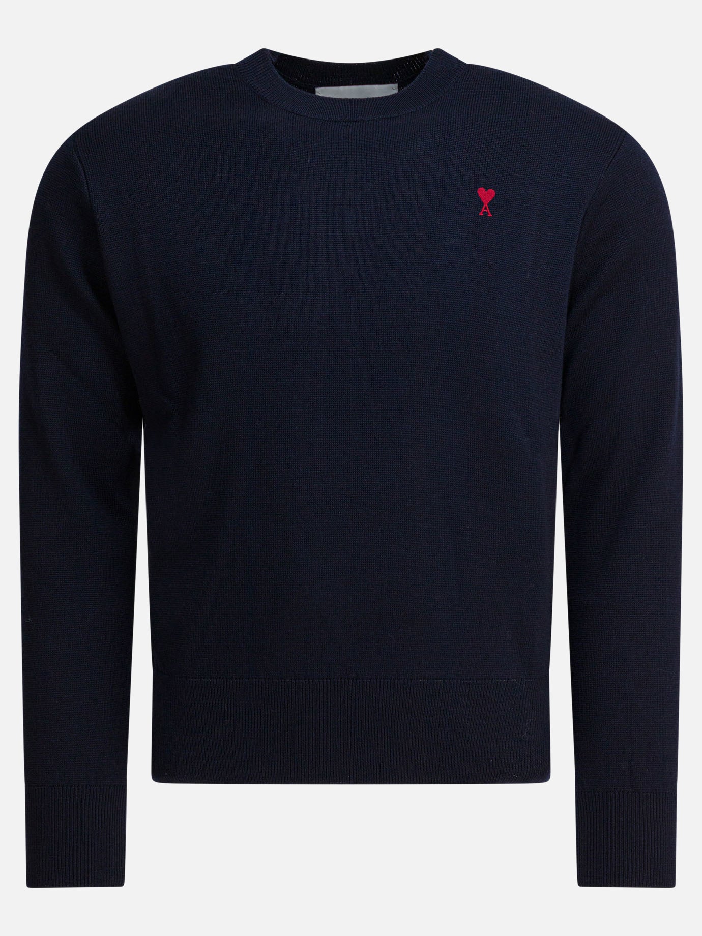 Crewneck sweaters Logo  Blue - Ami Paris Men | PDP | VIETTI Online Store | Zoom-Modal
