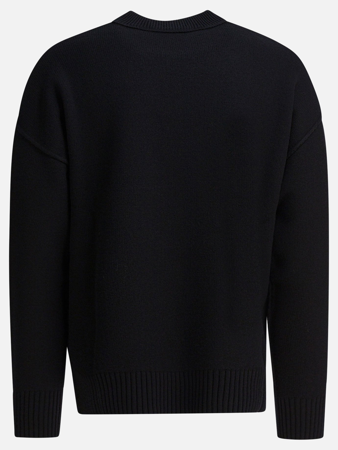 Crewneck sweaters Logo  Black - Ami Paris Men | PDP | VIETTI Online Store | thumbnail_2