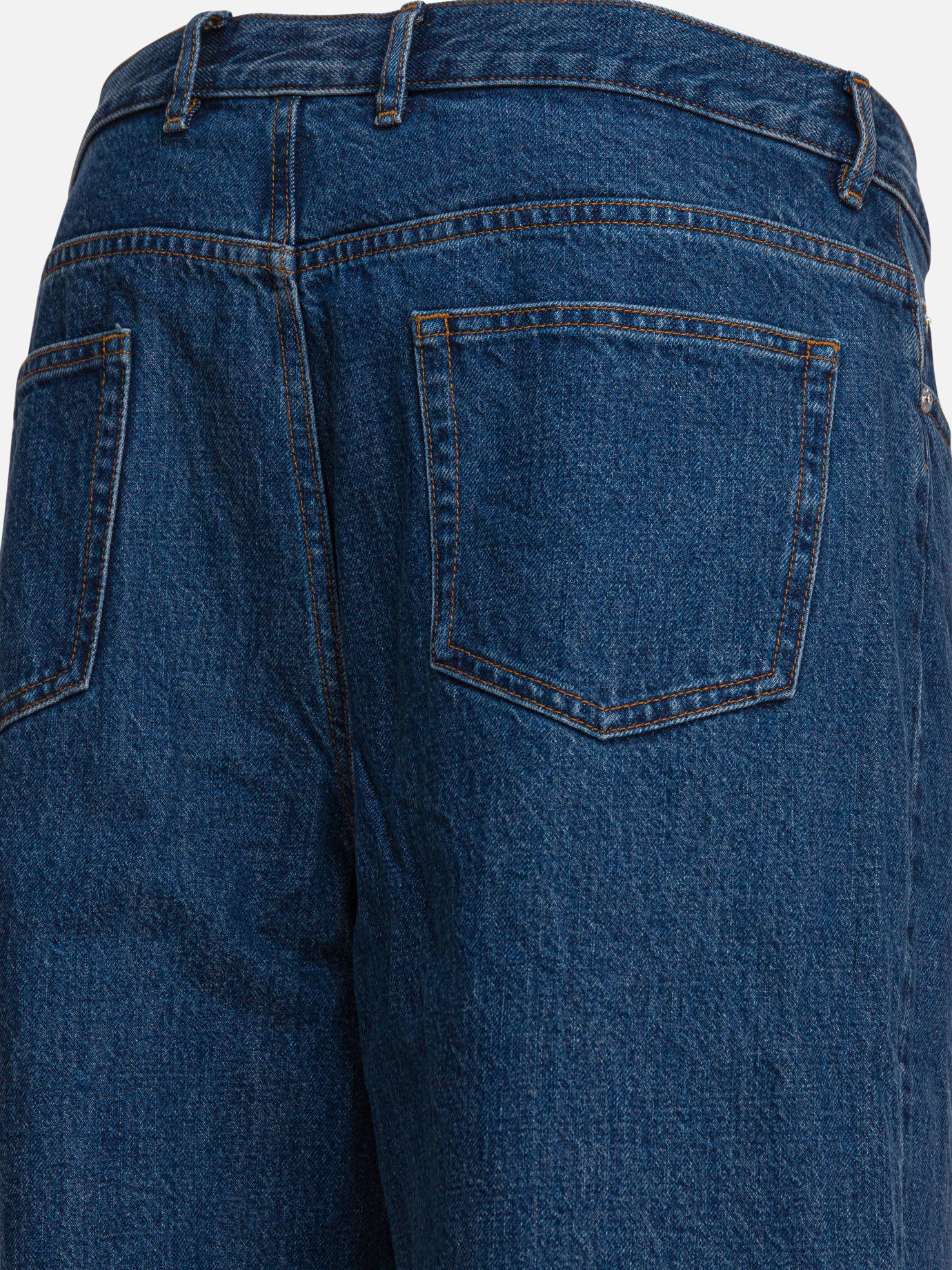 Wide-leg jeans Denim  Blue - A.P.C. Men | PDP | VIETTI Online Store | thumbnail_4