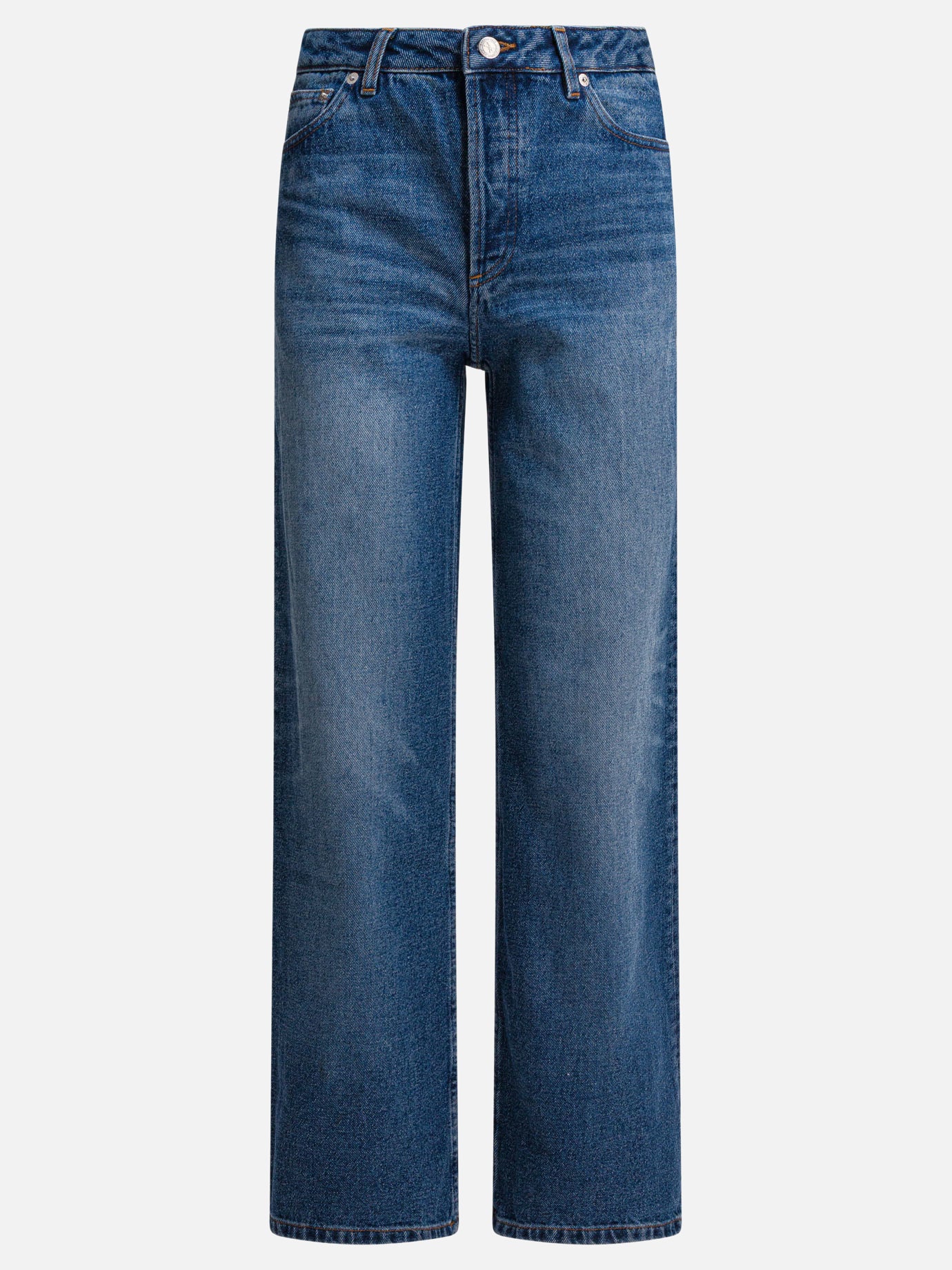 Wide-leg jeans Denim  Blue - A.P.C. Women | PDP | VIETTI Online Store | Zoom-Modal
