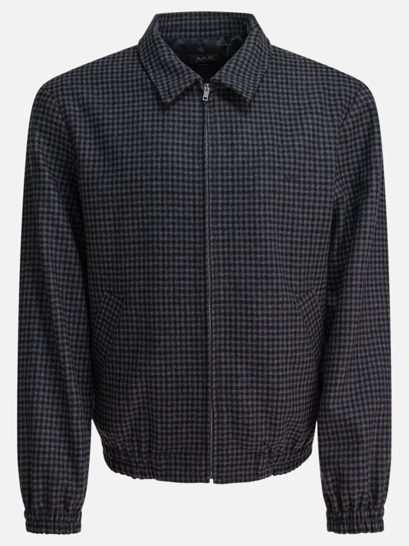 Overshirt jackets Houndstooth  Grey - A.P.C. Men | PDP | VIETTI Online Store | thumbnail