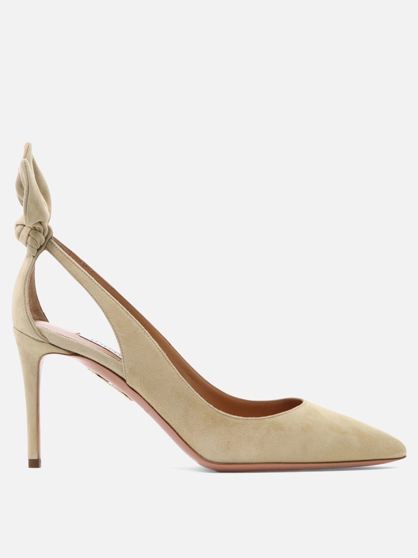 Pumps 100% suede - 100% leather  Beige - Aquazzura Women | PDP | VIETTI Online Store | thumbnail