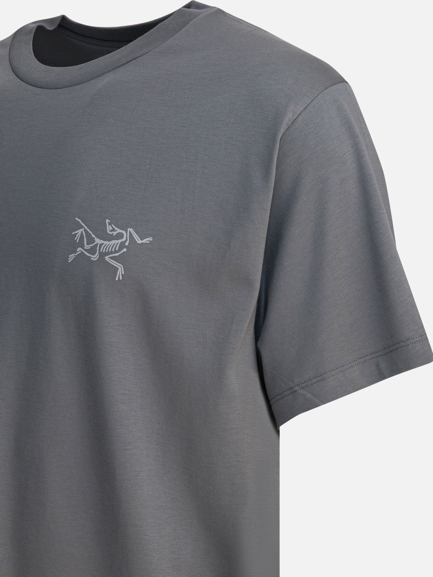 Crewneck t-shirts Solid colour  Grey - Arc'teryx Men | PDP | VIETTI Online Store | Zoom-Modal
