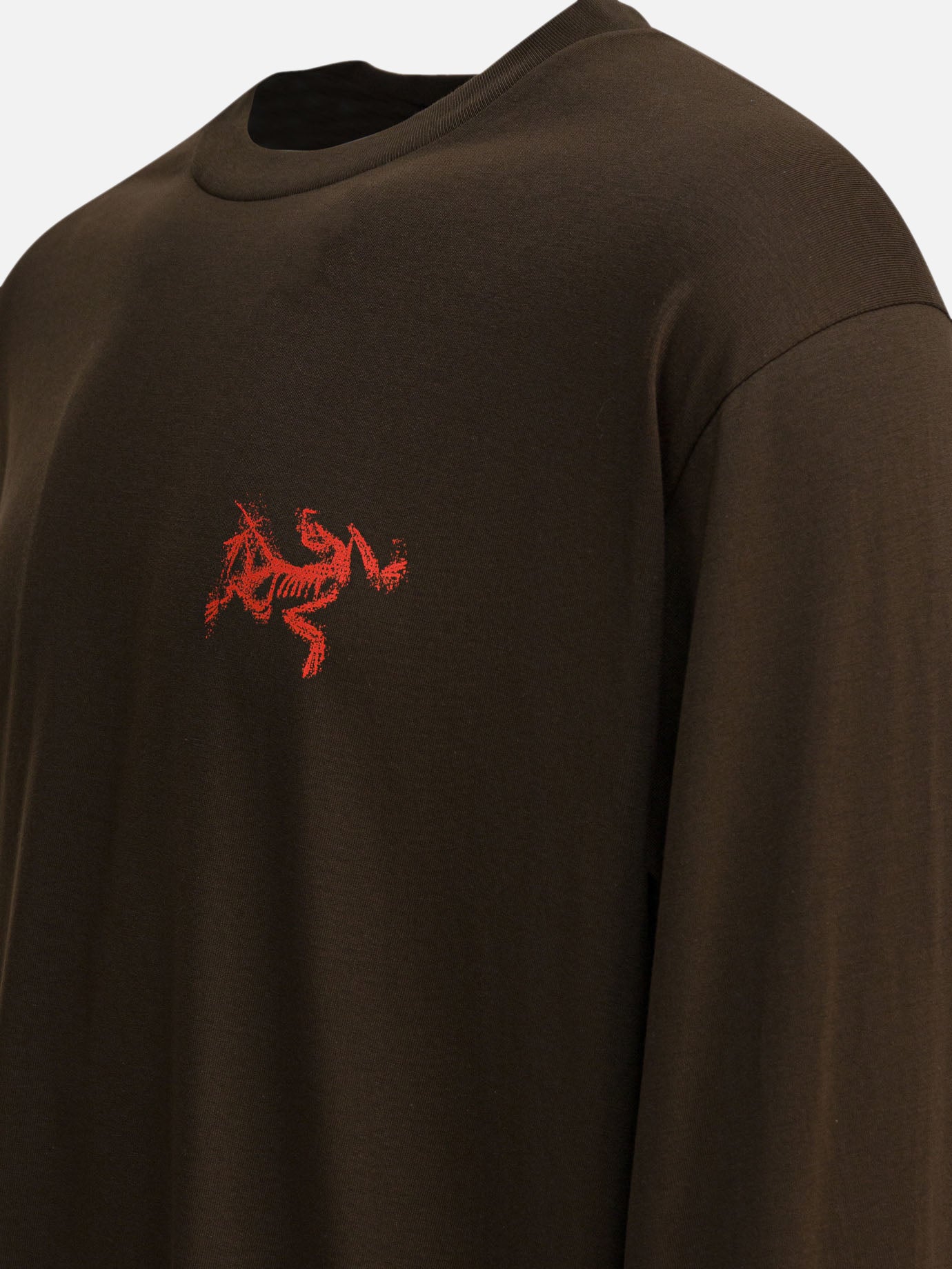 Crewneck t-shirts Logo  Brown - Arc&#39;teryx Men | PDP | VIETTI Online Store | thumbnail_4