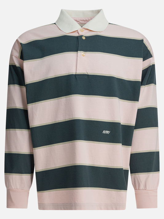 Polo shirts with buttons Striped  Pink - Autry Men | PLP | VIETTI Online Store 
