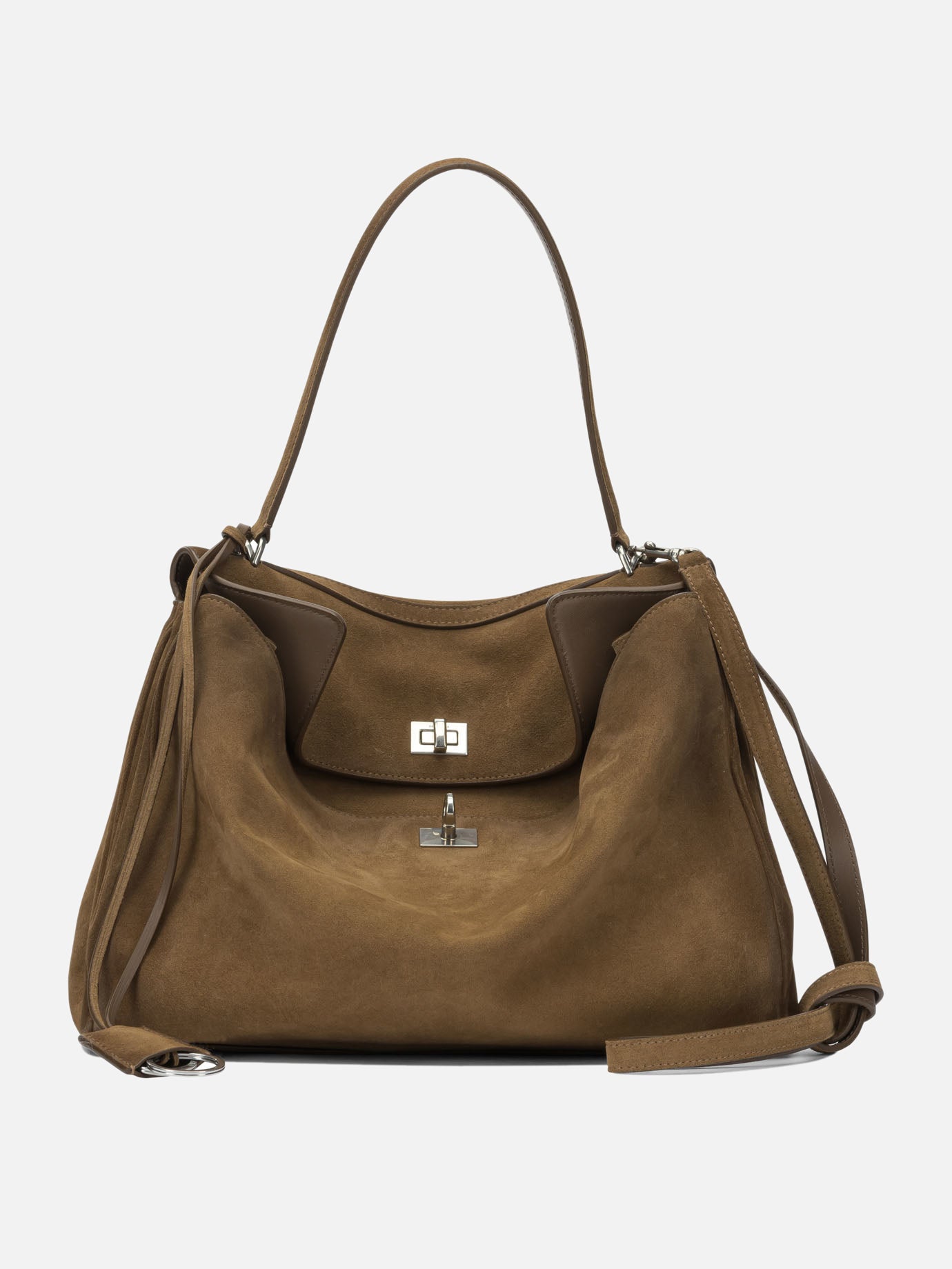 Medium bags Solid colour  Brown - Balenciaga Women | PDP | VIETTI Online Store | thumbnail