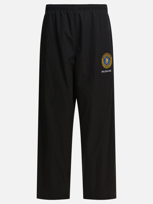 Sport trousers Logo  Black - Balenciaga Men | PDP | VIETTI Online Store 
