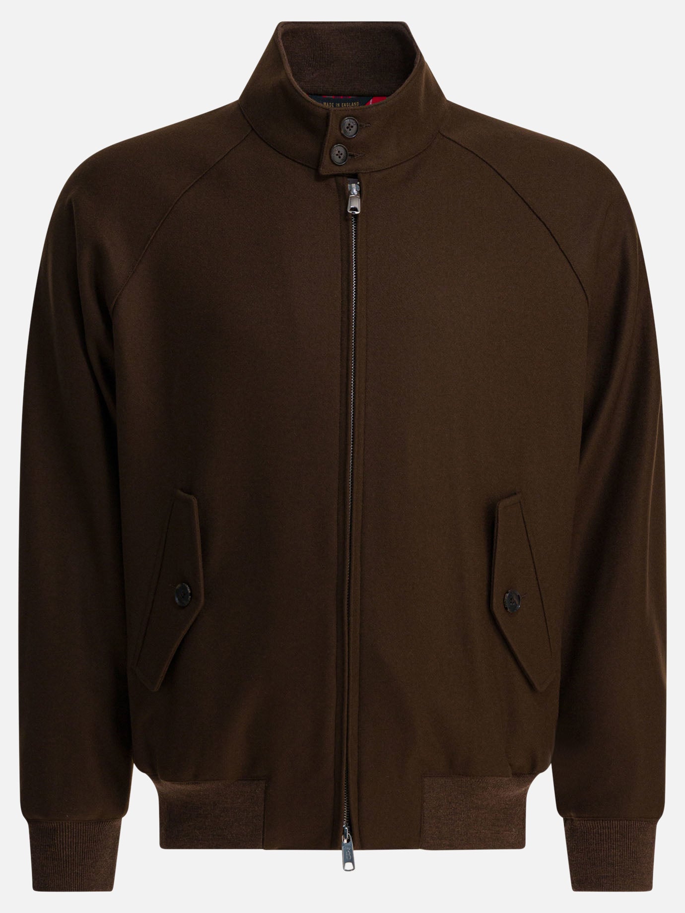Bomber jackets Solid colour  Brown - Baracuta Men | PDP | VIETTI Online Store | thumbnail