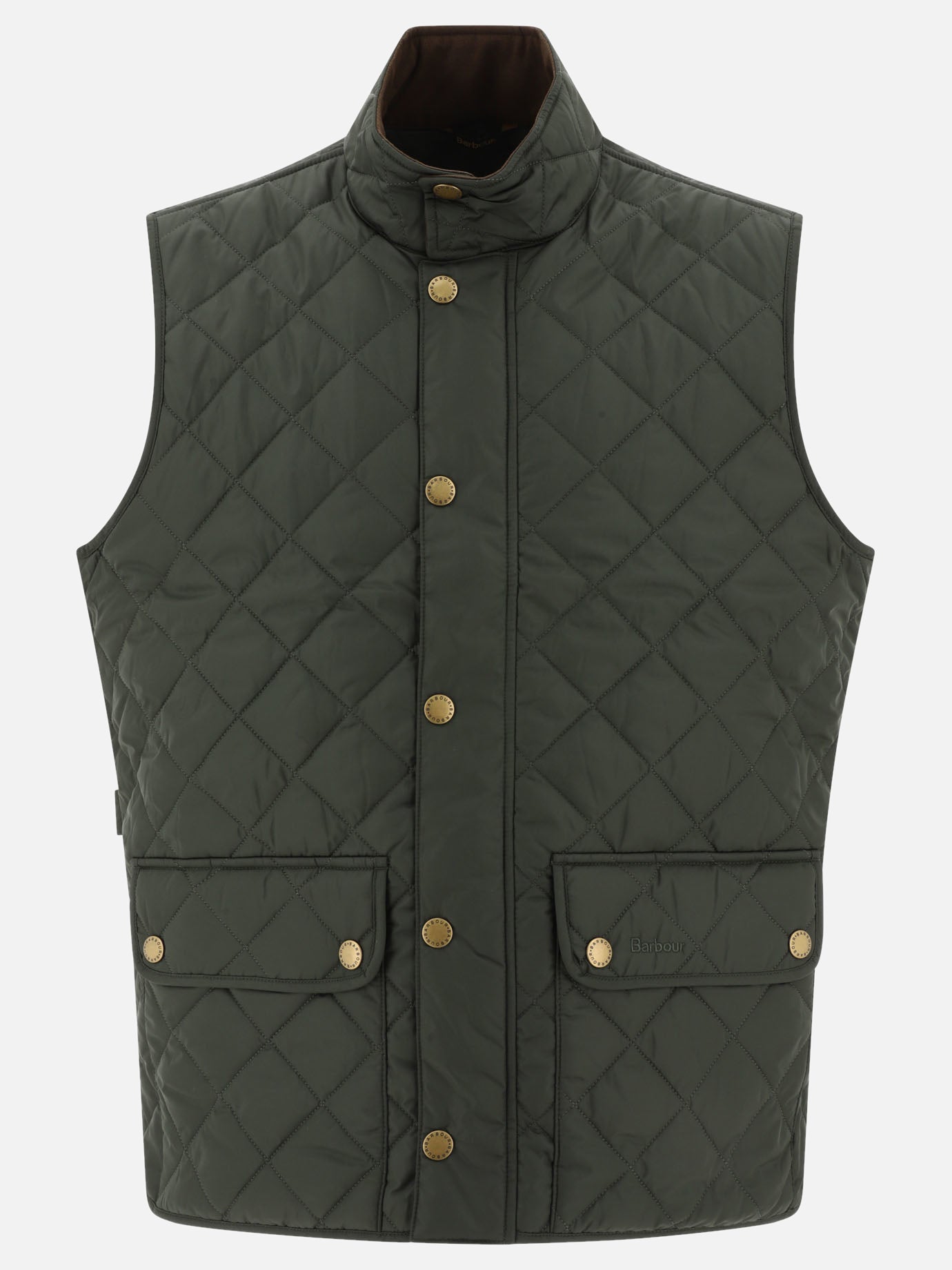 Vest jackets Solid colour  Green - Barbour Men | PDP | VIETTI Online Store | Zoom-Modal
