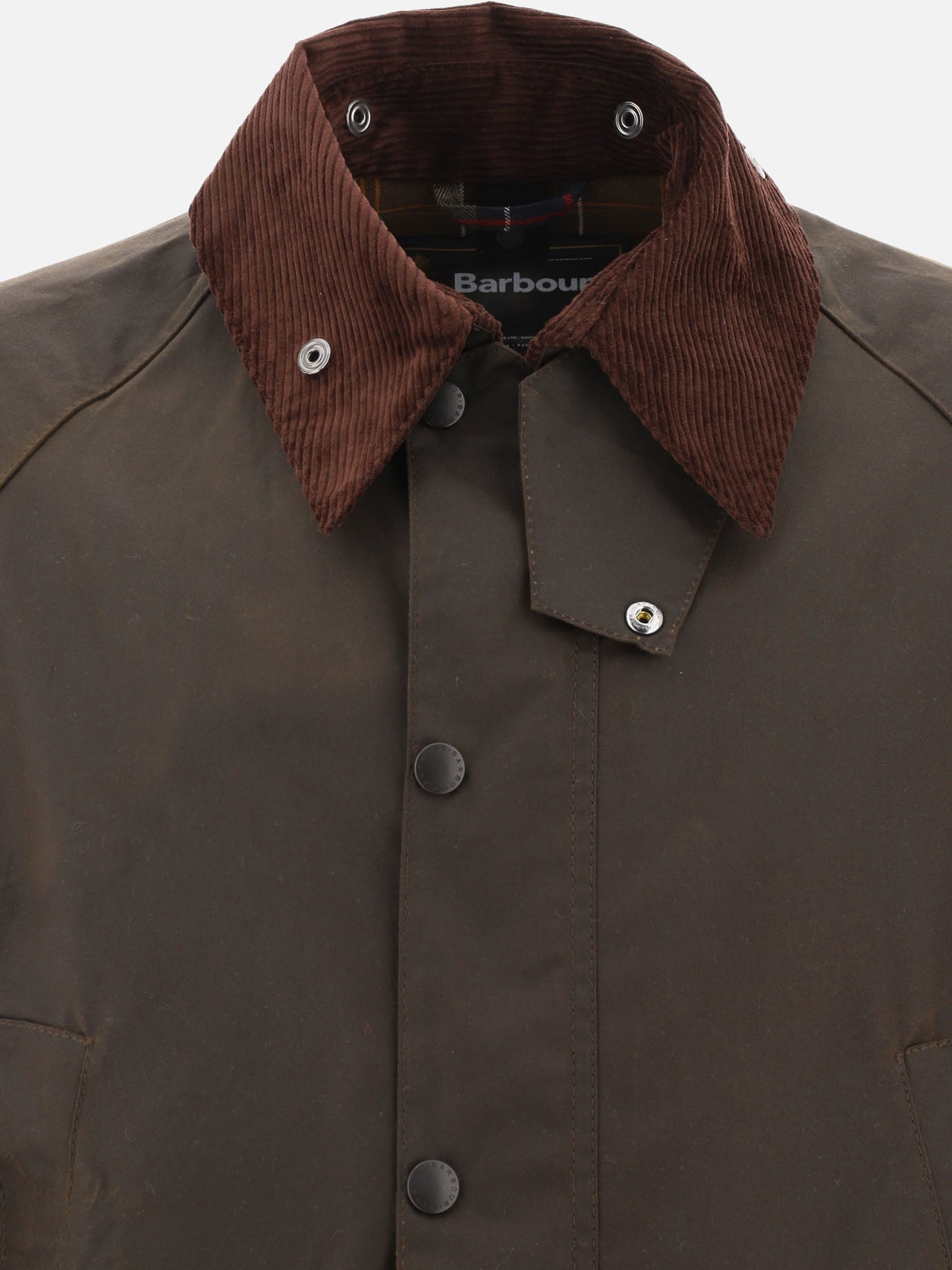 Quilted & Utility Jackets Solid colour  Green - Barbour Men | PDP | VIETTI Online Store | thumbnail_3