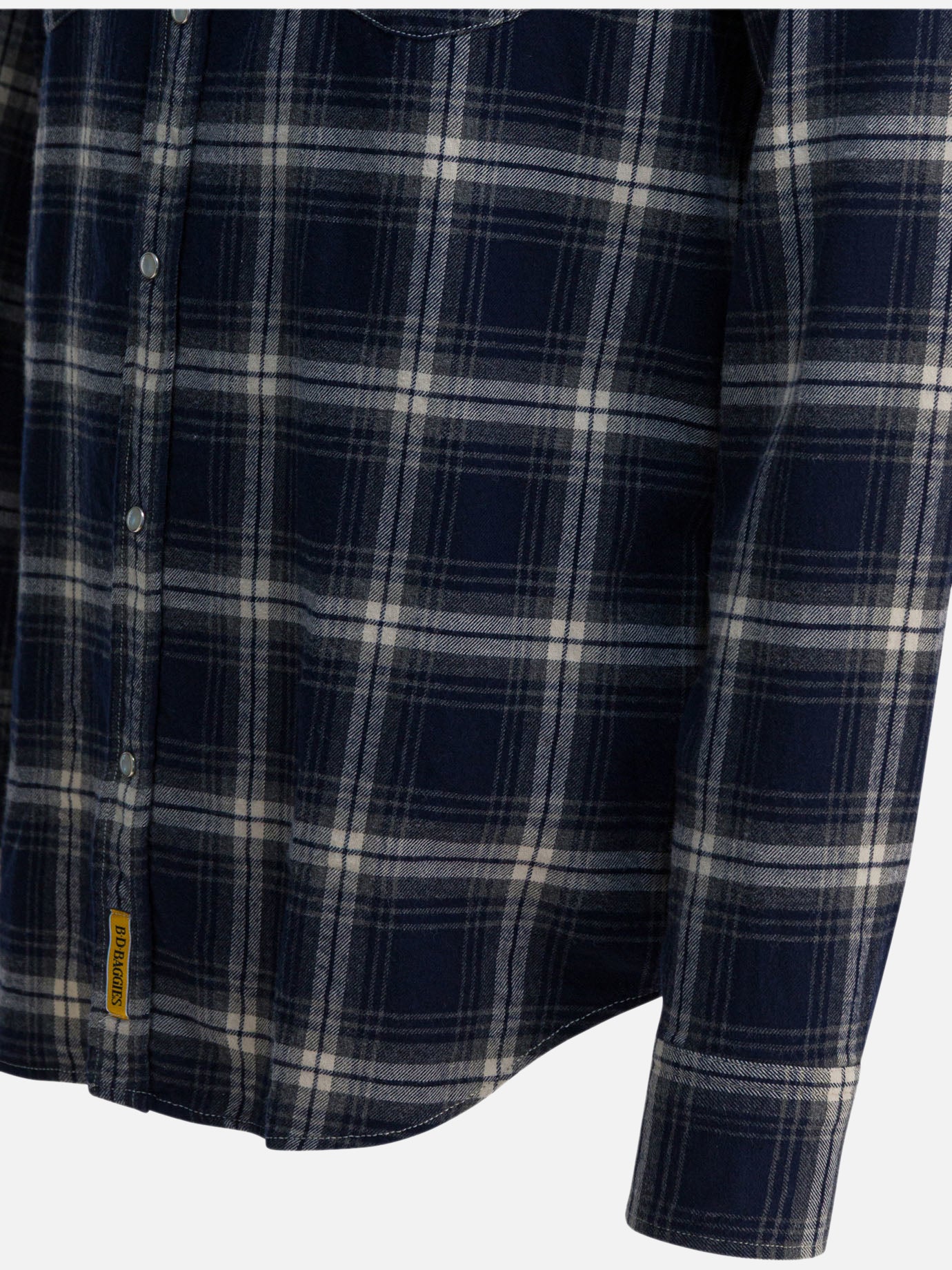 Casual shirts Check  Blue - BD BAGGIES Men | PDP | VIETTI Online Store | thumbnail_4