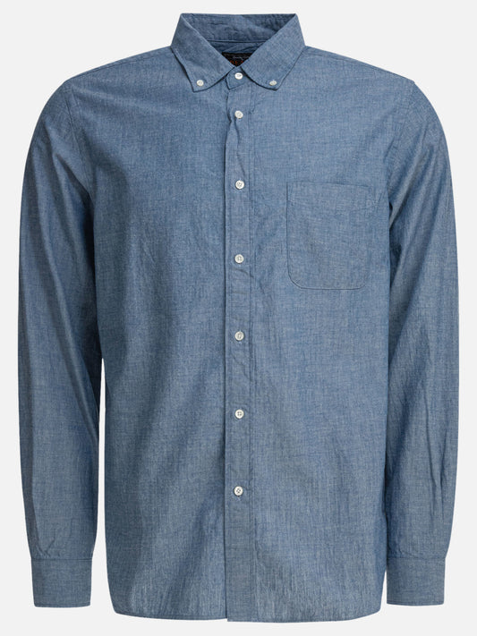Casual shirts Solid colour  Light blue - Beams Plus Men | PDP | VIETTI Online Store 
