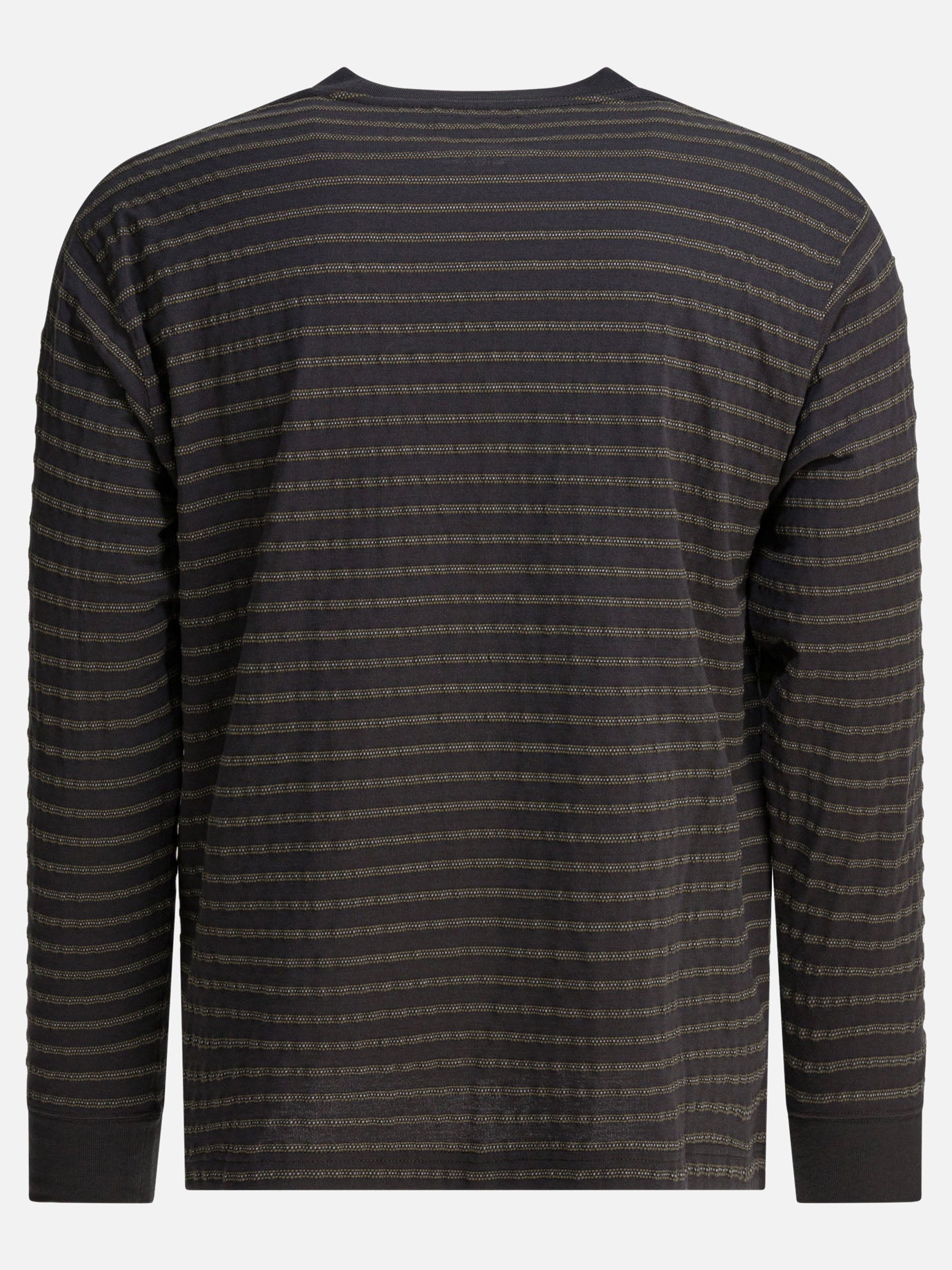 Crewneck t-shirts Striped  Grey - Beams Plus Men | PDP | VIETTI Online Store | Zoom-Modal_2
