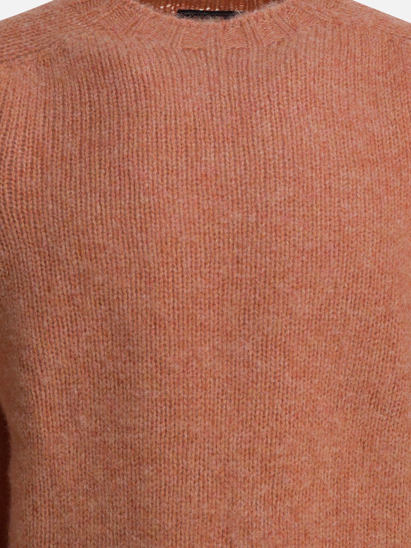 Crewneck sweaters Solid colour  Orange - Beams Plus Men | PDP | VIETTI Online Store | thumbnail_3