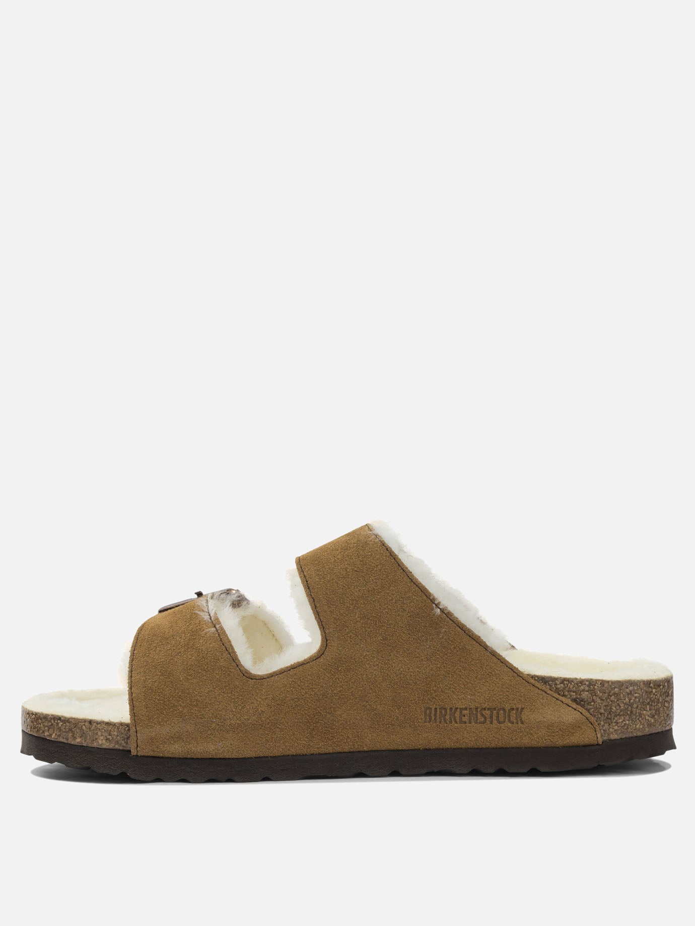 Flat sandals 100% leather - 100% rubber  Beige - Birkenstock Women | PDP | VIETTI Online Store | Zoom-Modal_3
