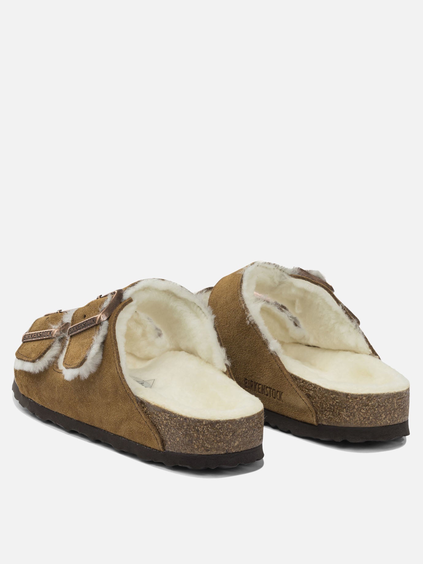 Flat sandals 100% leather - 100% rubber  Beige - Birkenstock Women | PDP | VIETTI Online Store | thumbnail_4