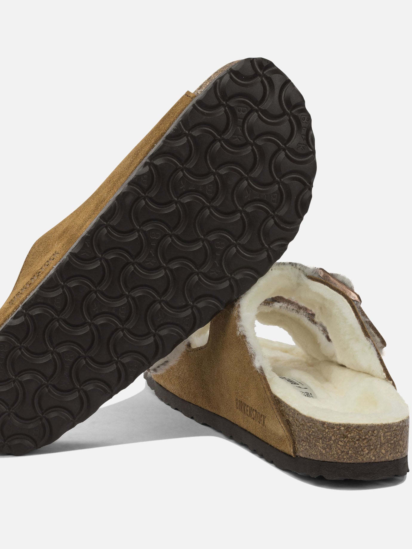 Flat sandals 100% leather - 100% rubber  Beige - Birkenstock Women | PDP | VIETTI Online Store | Zoom-Modal_5
