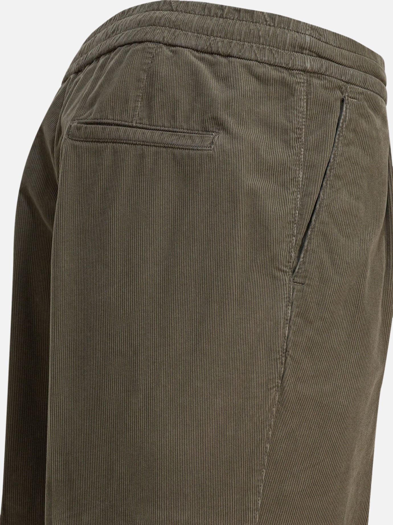 Leisure trousers Solid colour  Green - Brunello Cucinelli Men | PDP | VIETTI Online Store | thumbnail_4