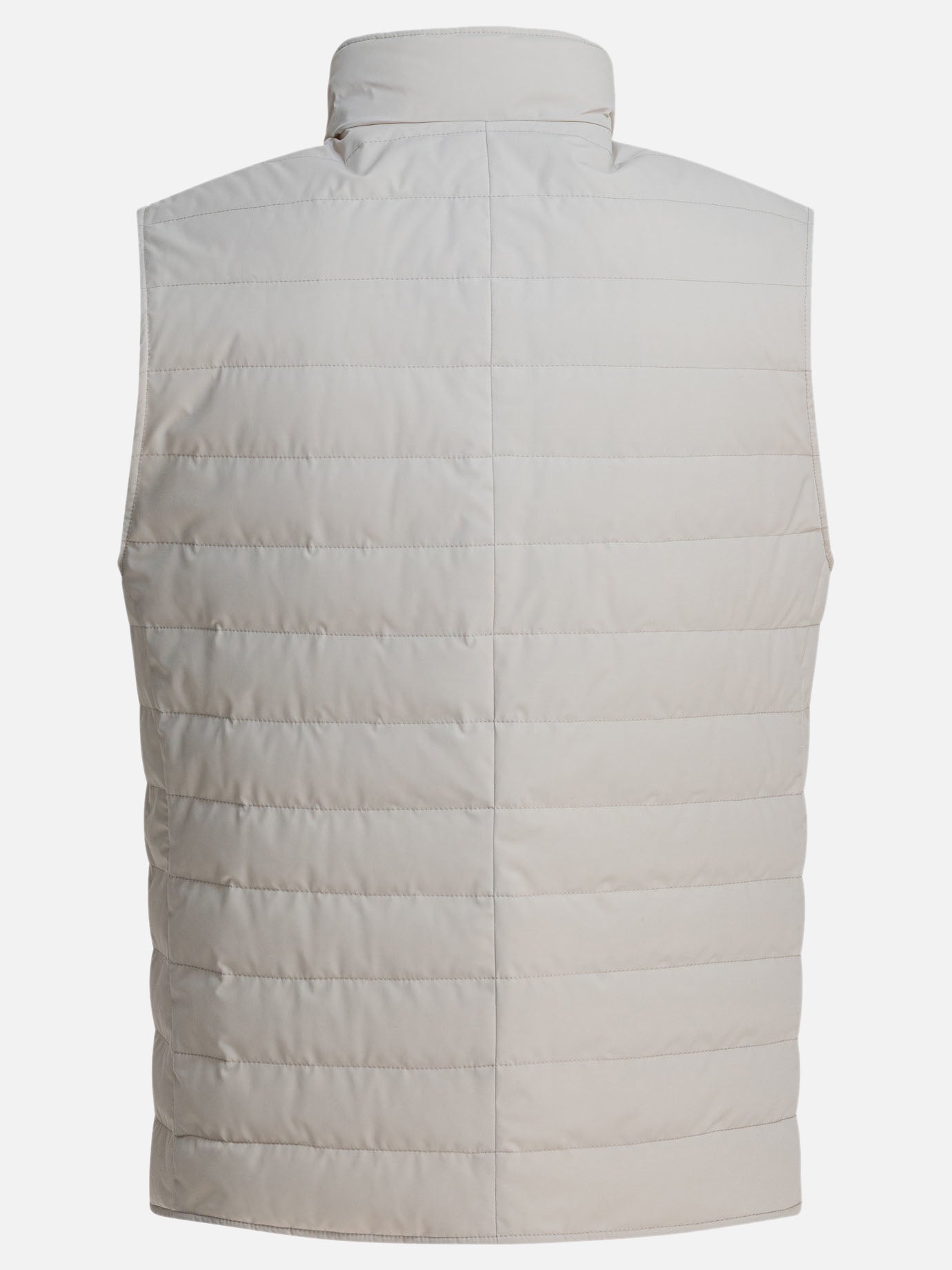 Vest jackets Solid colour  Beige - Brunello Cucinelli Men | PDP | VIETTI Online Store | thumbnail_2