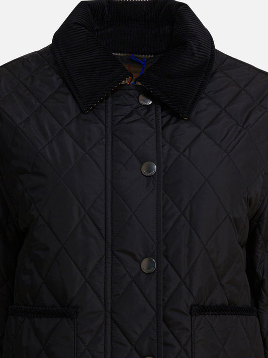 Quilted & Utility Jackets Solid colour  Black - Burberry Women | PLP | VIETTI Online Store | 2
