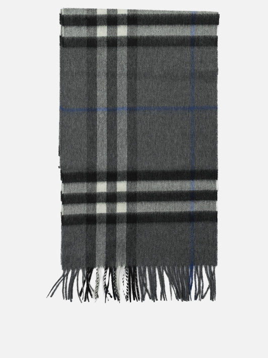 Fringed scarves 100%cashmere  Grey - Burberry Men | PLP | VIETTI Online Store 
