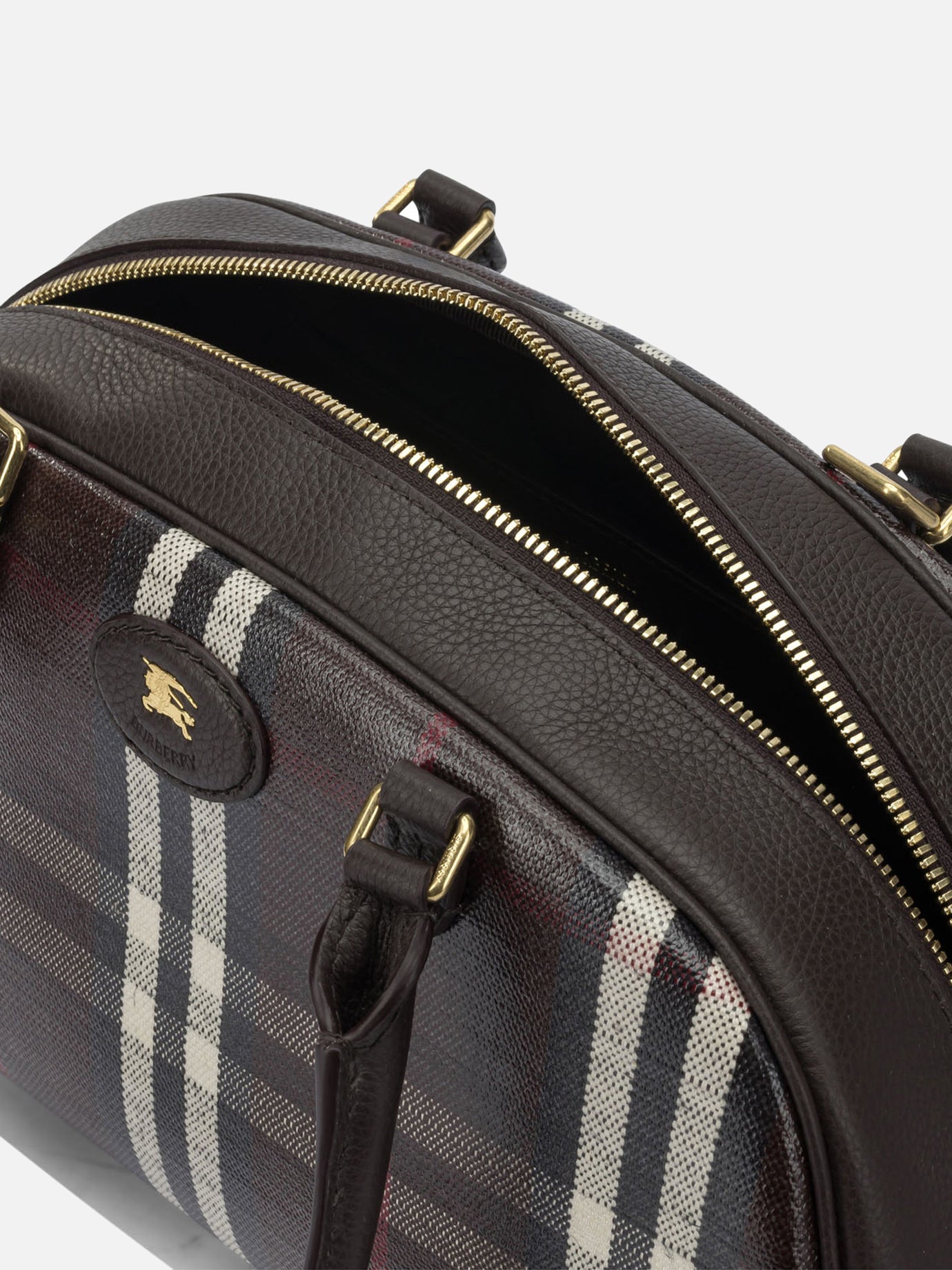 Medium bags 69% cotton 21% viscose 10% linen  Brown - Burberry Women | PDP | VIETTI Online Store | thumbnail_5