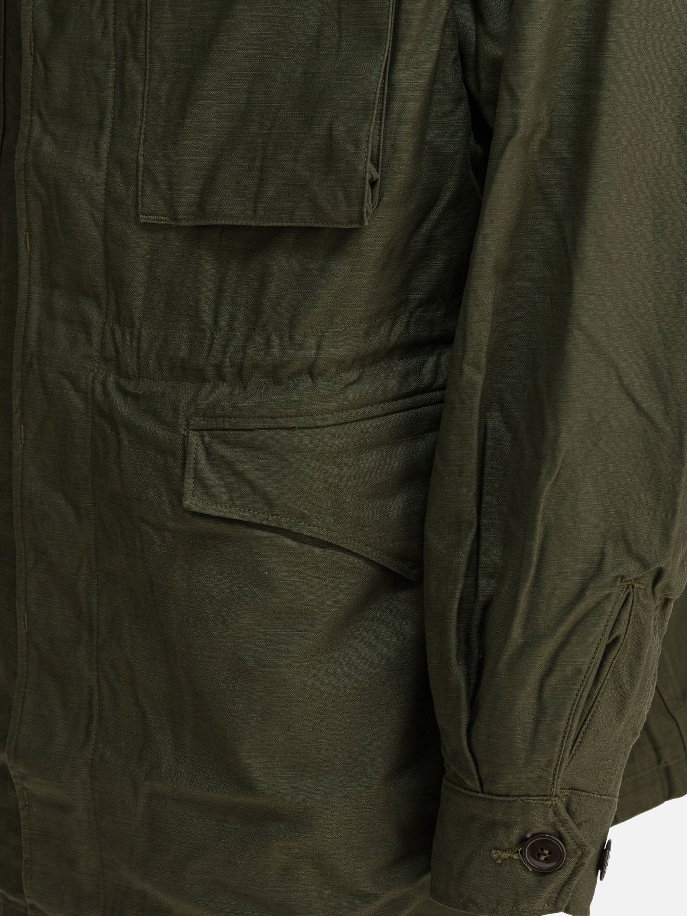 Quilted & Utility Jackets Solid colour  Green - Buzz Rickson's Men | PDP | VIETTI Online Store | thumbnail_4